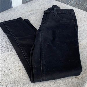 Mossimo black denim legging